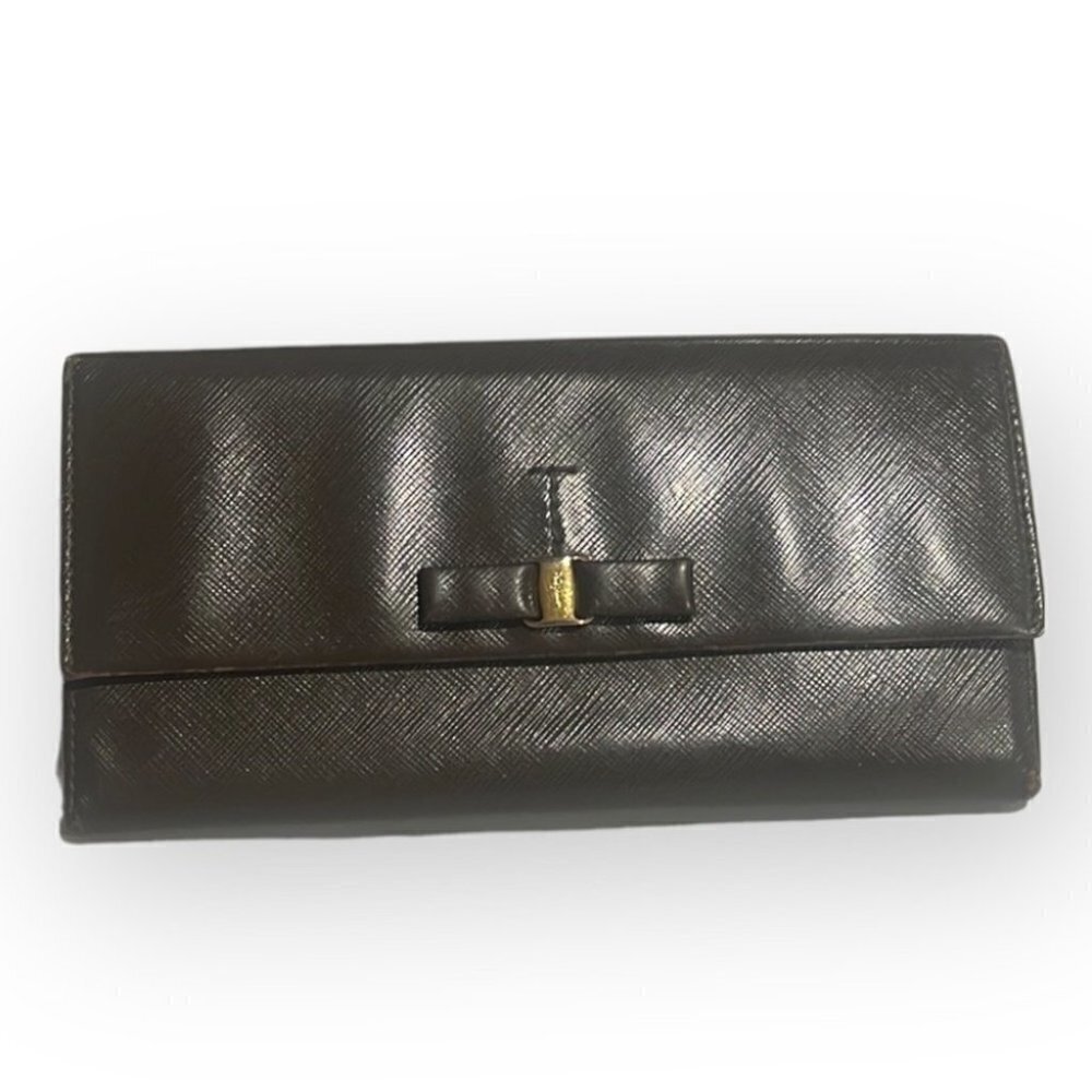 Salvatore Ferragamo brown wallet